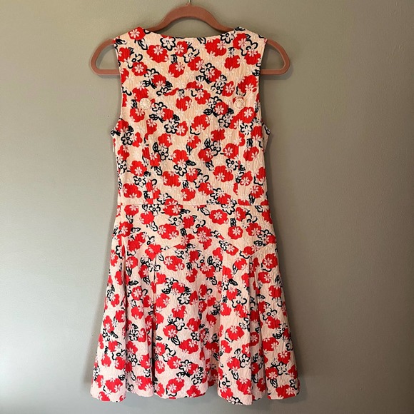 Alice's Pig Orange Flower Daisy Dress Size 4 - Picture 2 of 8